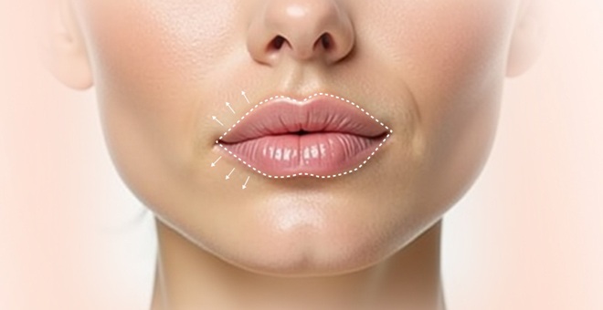 Омоложение губ