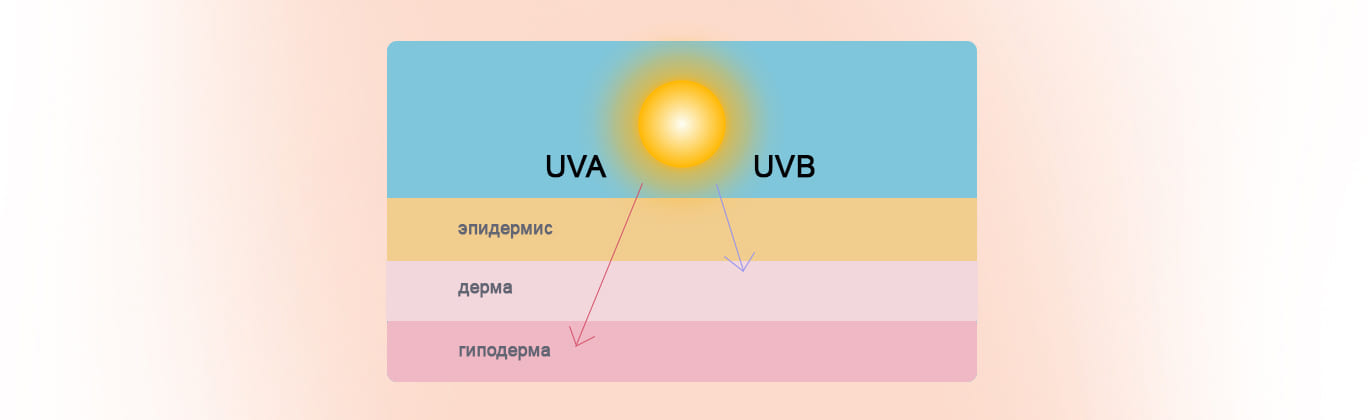 UVА и UVB