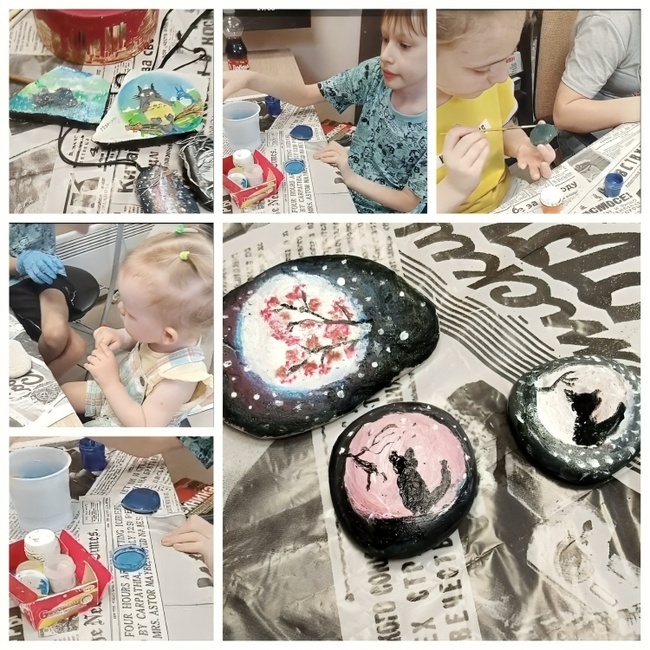 СИТ роспись камней